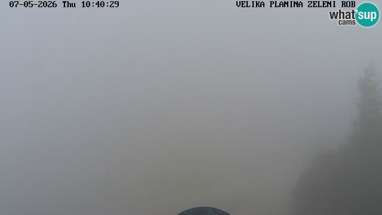 Zeleni Rob – Webcam live | Velika Planina