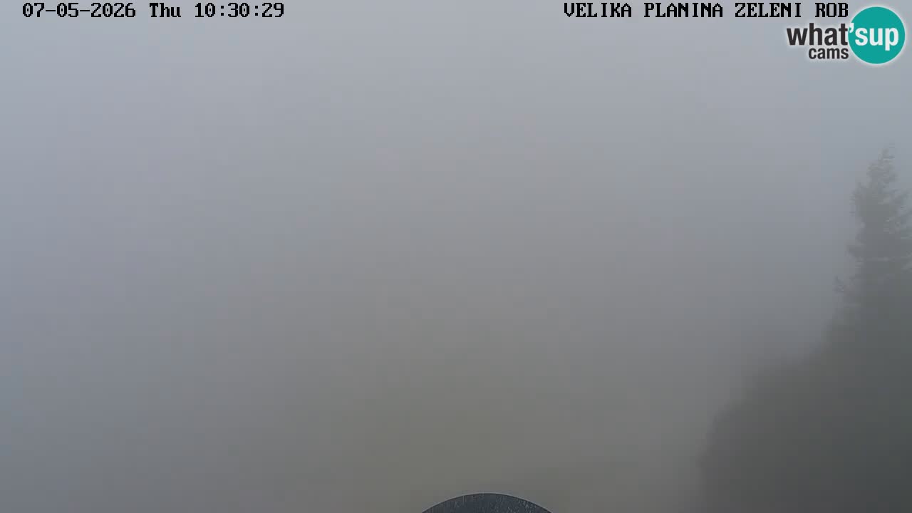 Zeleni Rob – Webcam live | Velika Planina