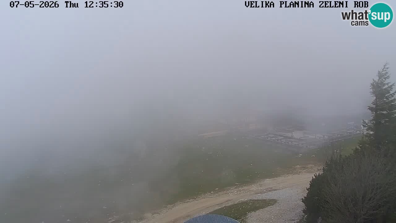 Zeleni Rob – Webcam live | Velika Planina