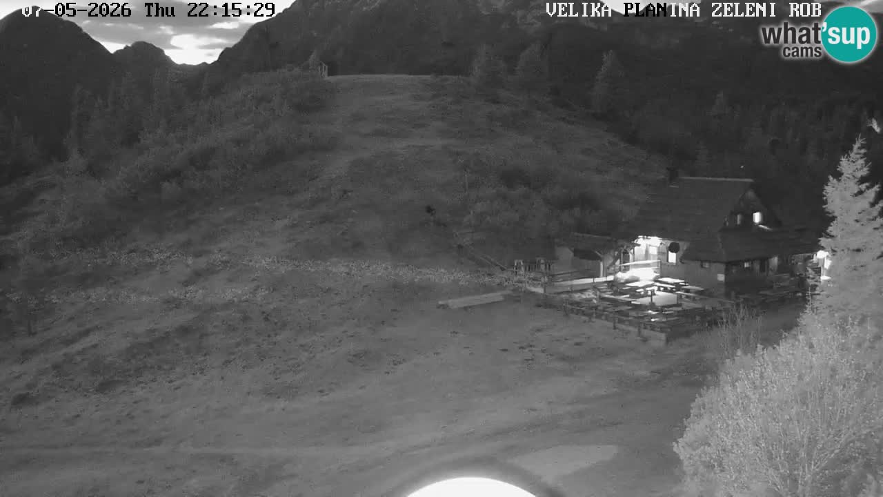 Zeleni Rob | Webcam live Velika Planina