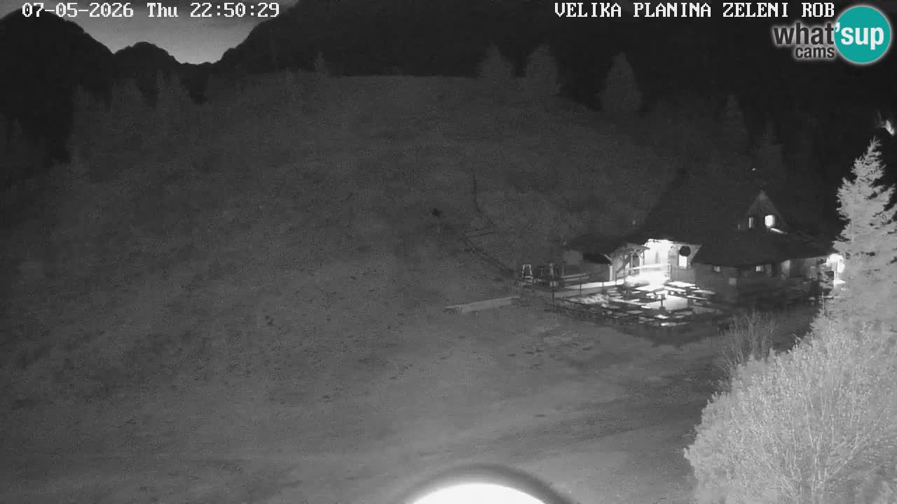 Zeleni Rob | Webcam live Velika Planina