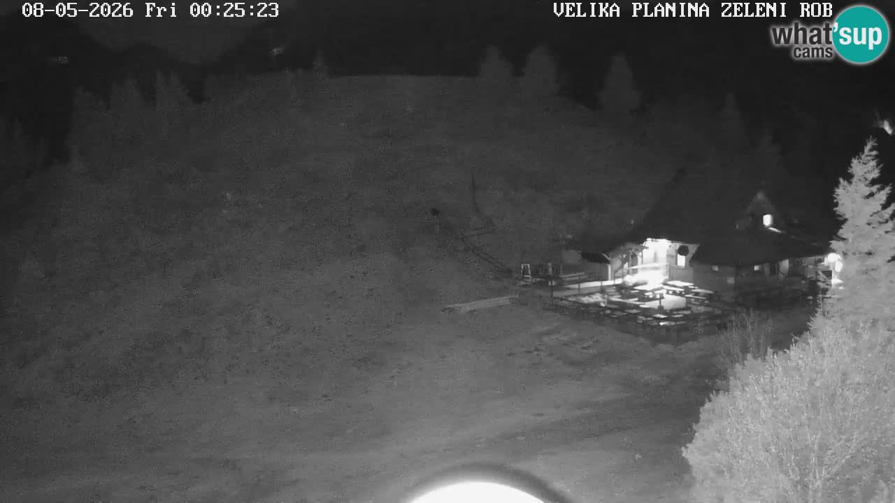 Zeleni Rob – Webcam live | Velika Planina