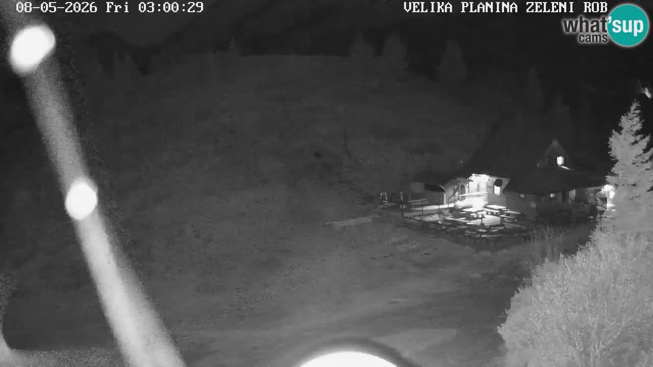 Zeleni Rob | Webcam live Velika Planina