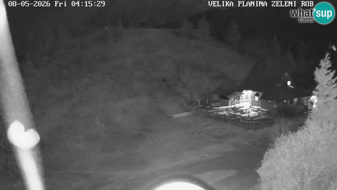 Zeleni Rob | Webcam live Velika Planina
