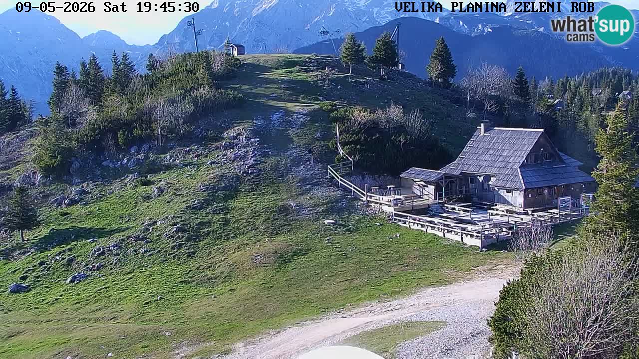 Zeleni Rob – Webcam live | Velika Planina