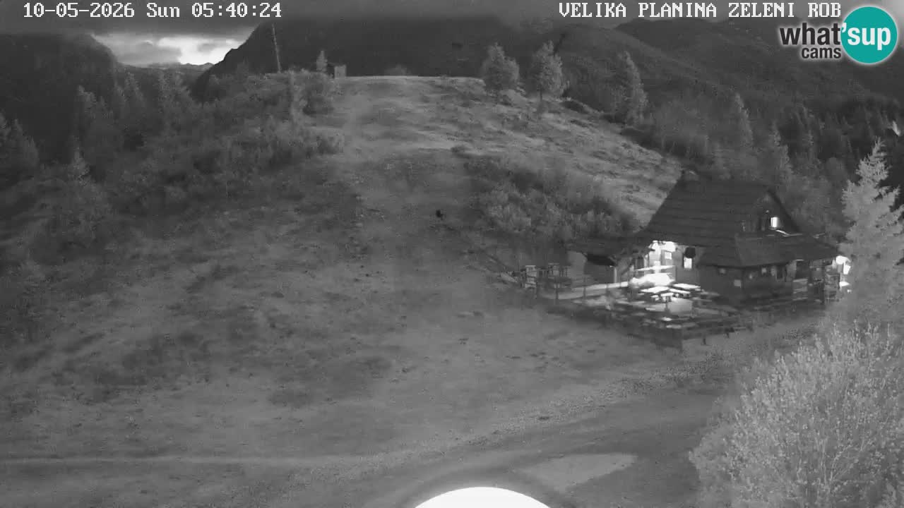 Zeleni Rob | Webcam live Velika Planina