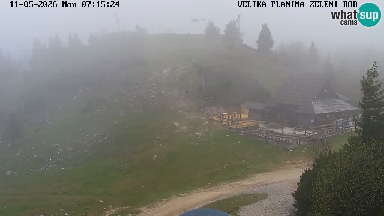 Zeleni Rob | Webcam live Velika Planina