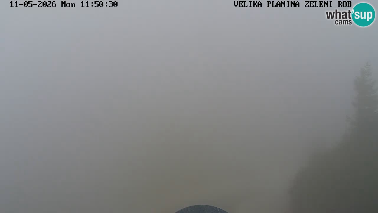 Zeleni Rob – Webcam live | Velika Planina