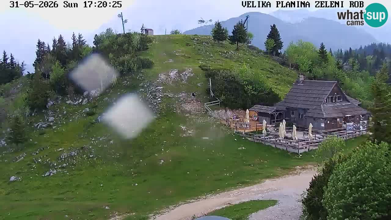 Zeleni Rob – Webcam live | Velika Planina