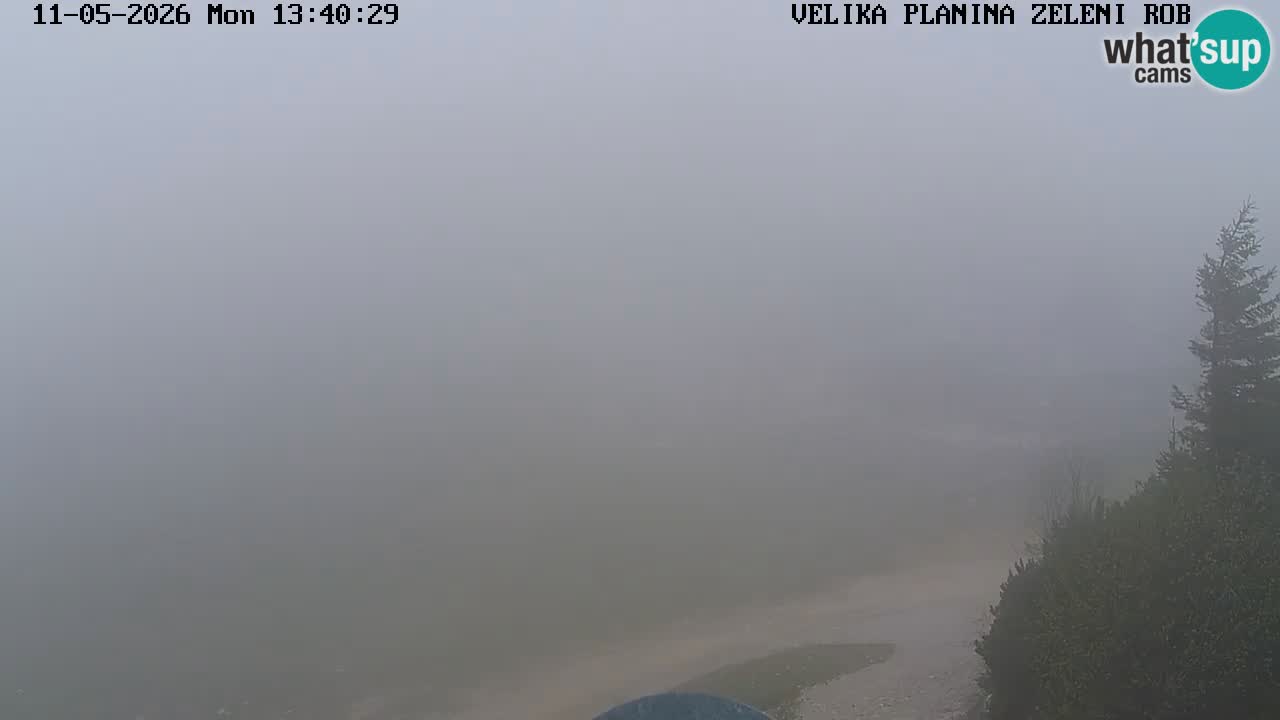Zeleni Rob – Webcam live | Velika Planina