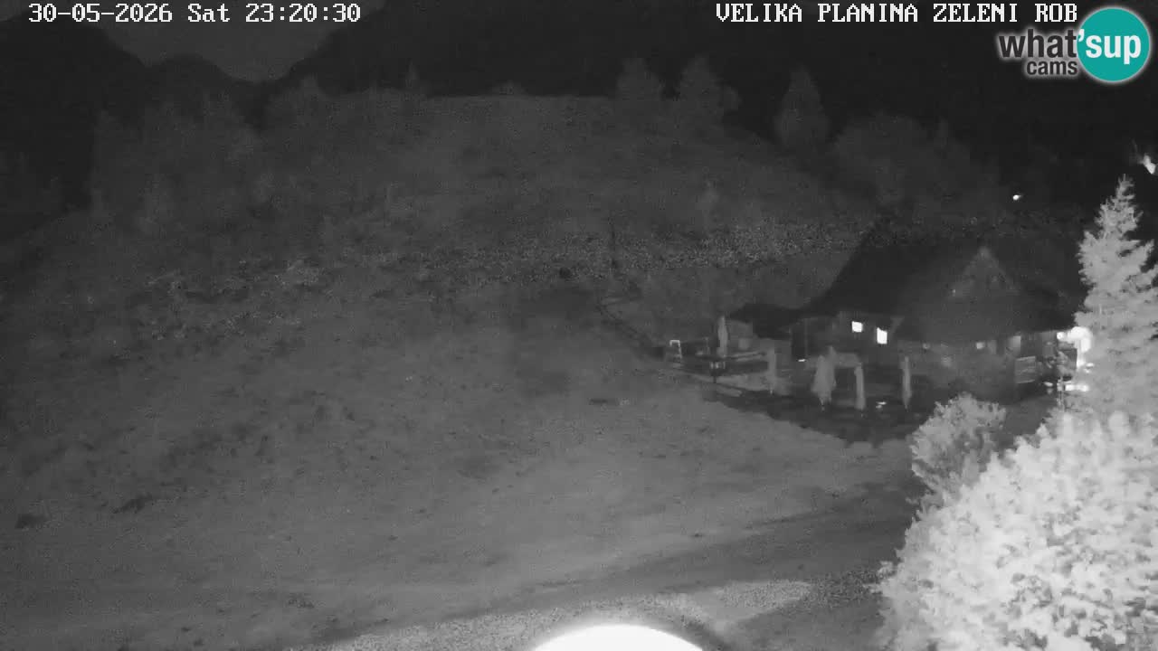 Zeleni Rob | Web kamera Velika Planina
