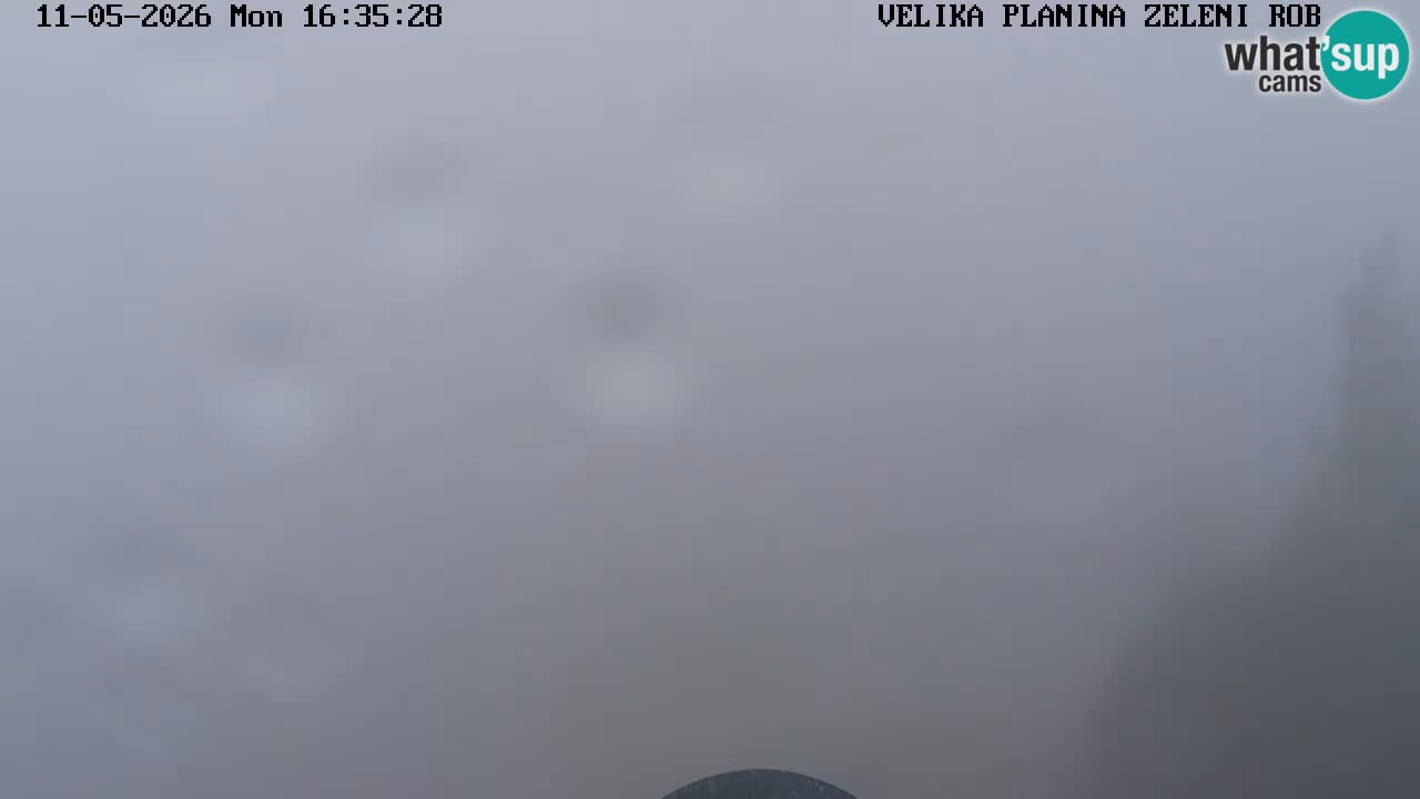 Zeleni Rob – Webcam live | Velika Planina