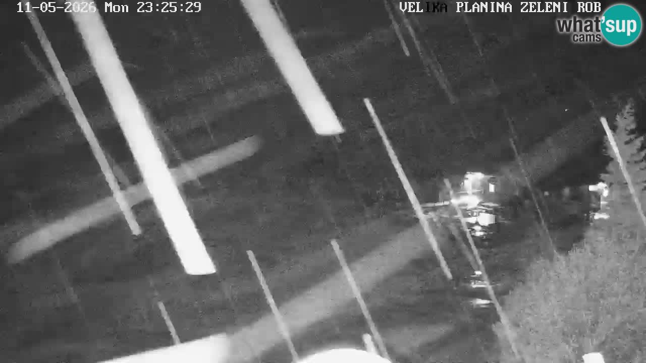 Zeleni Rob | Web kamera Velika Planina
