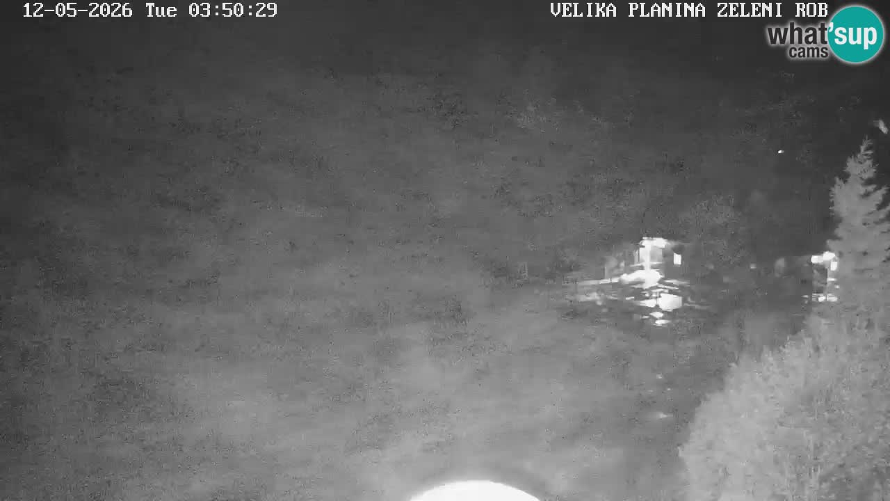 Zeleni Rob – Webcam live | Velika Planina