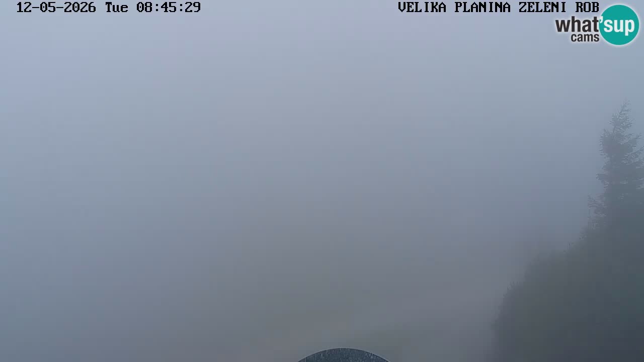 Zeleni Rob – Webcam live | Velika Planina