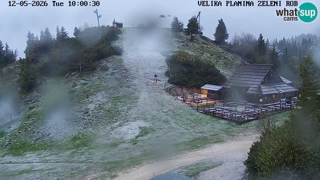 Zeleni Rob | Web kamera Velika Planina