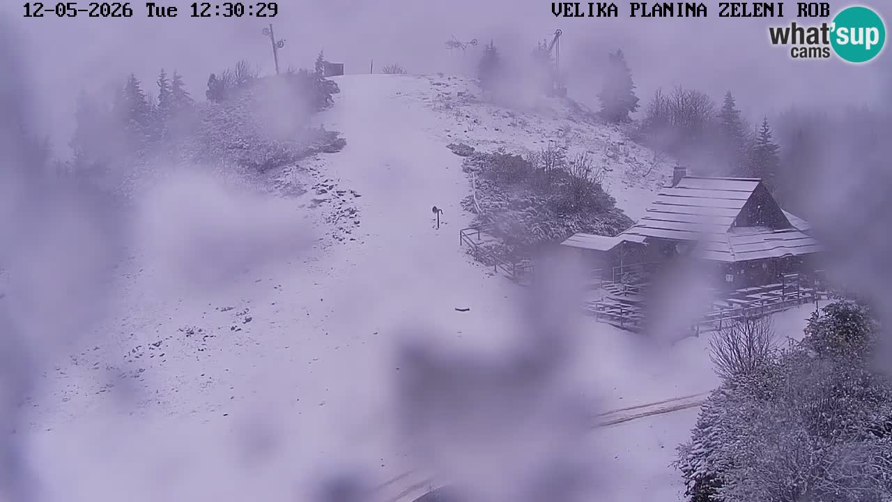 Zeleni Rob – Webcam live | Velika Planina