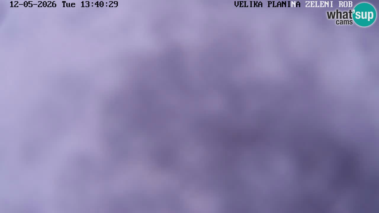 Zeleni Rob – Webcam live | Velika Planina