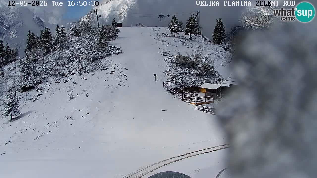 Zeleni Rob – Webcam live | Velika Planina