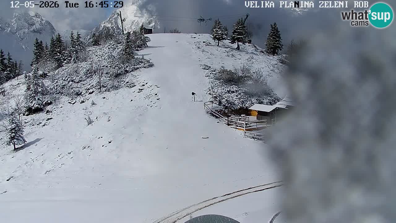 Zeleni Rob – Webcam live | Velika Planina
