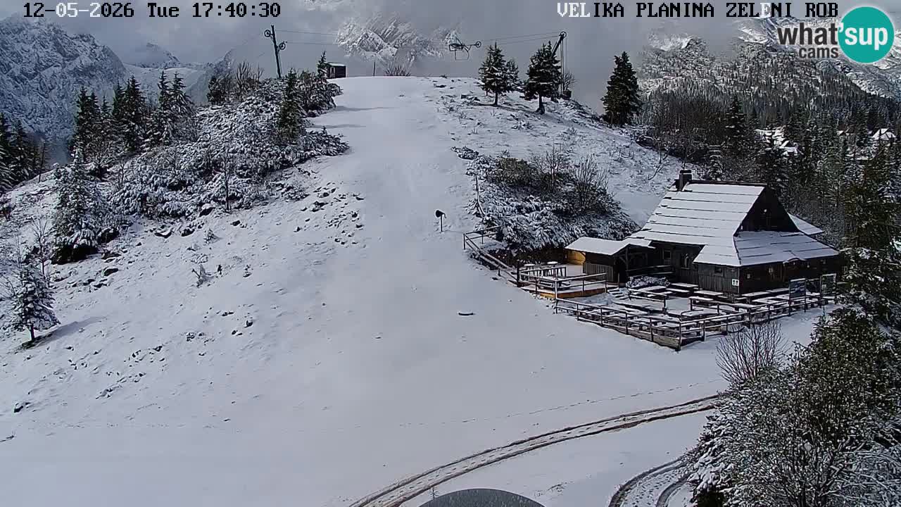 Zeleni Rob – Webcam live | Velika Planina