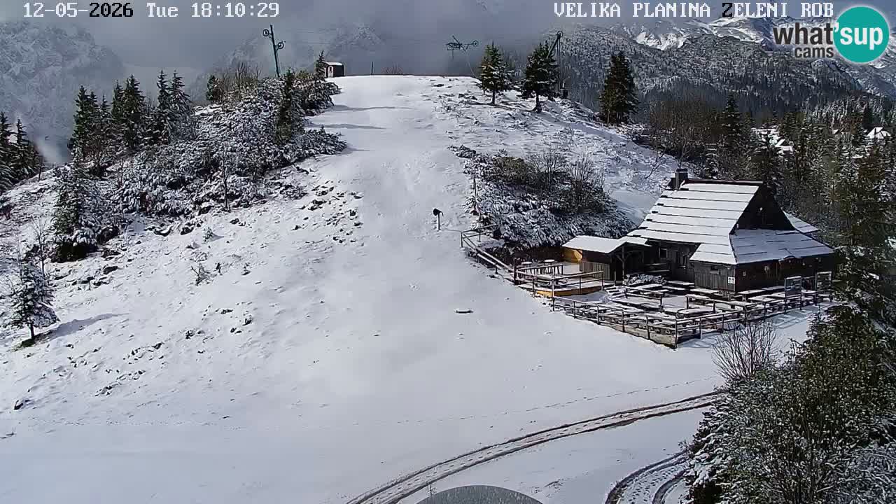 Zeleni Rob – Webcam live | Velika Planina