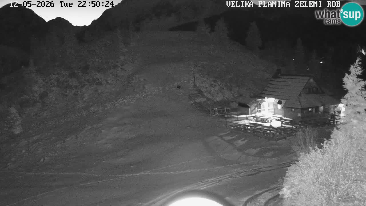 Zeleni Rob – Webcam live | Velika Planina