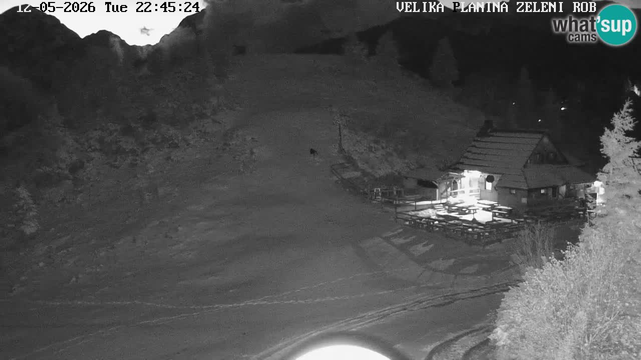 Zeleni Rob – Webcam live | Velika Planina