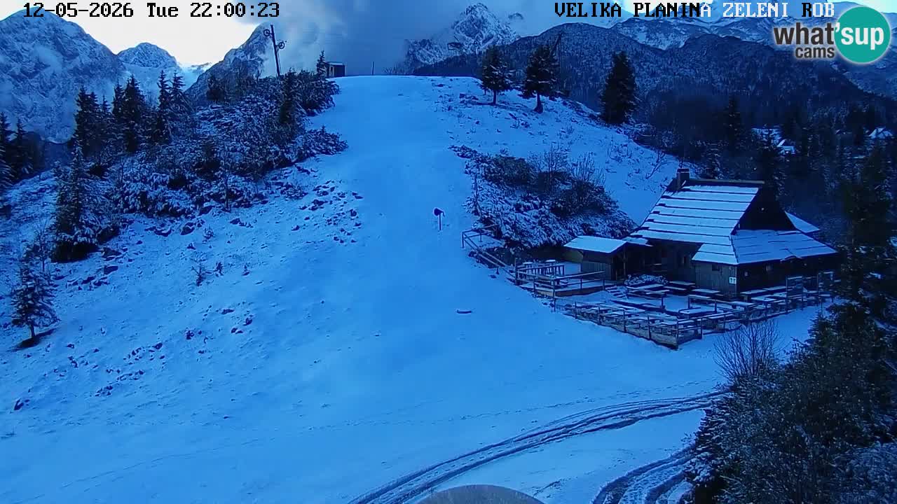 Zeleni Rob – Webcam live | Velika Planina