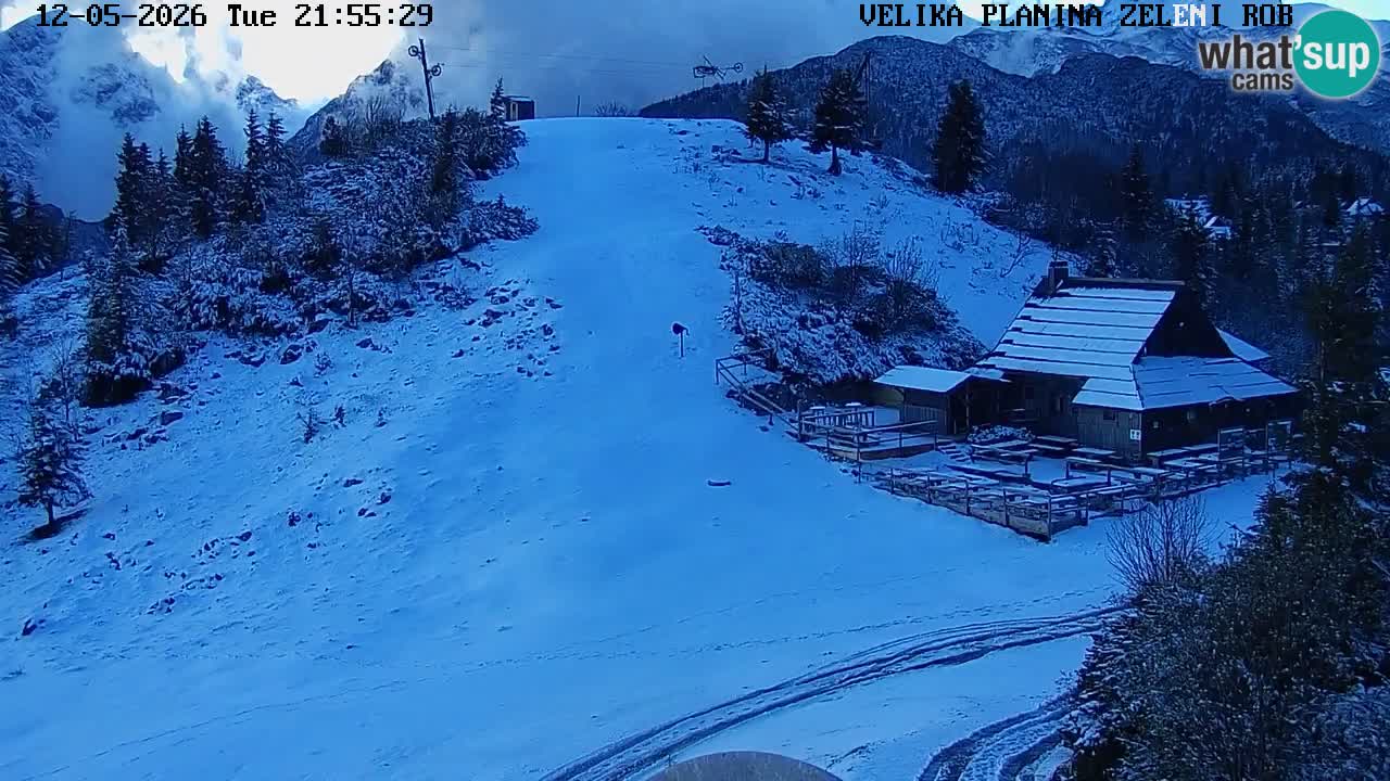 Zeleni Rob | Webcam live Velika Planina