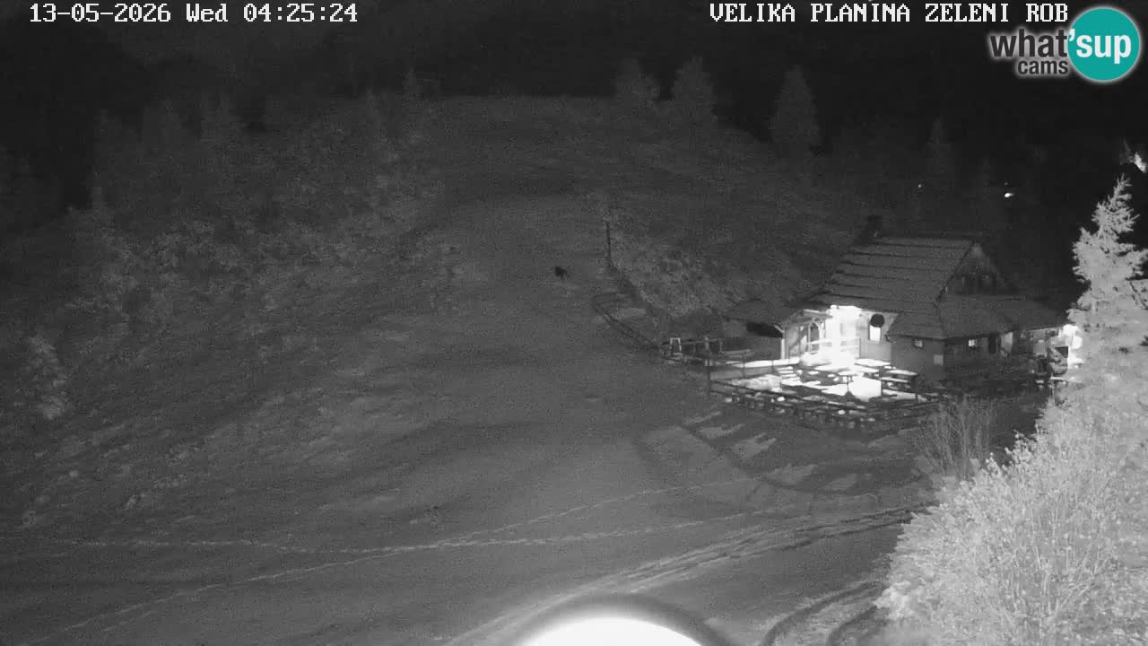 Zeleni Rob – Webcam live | Velika Planina