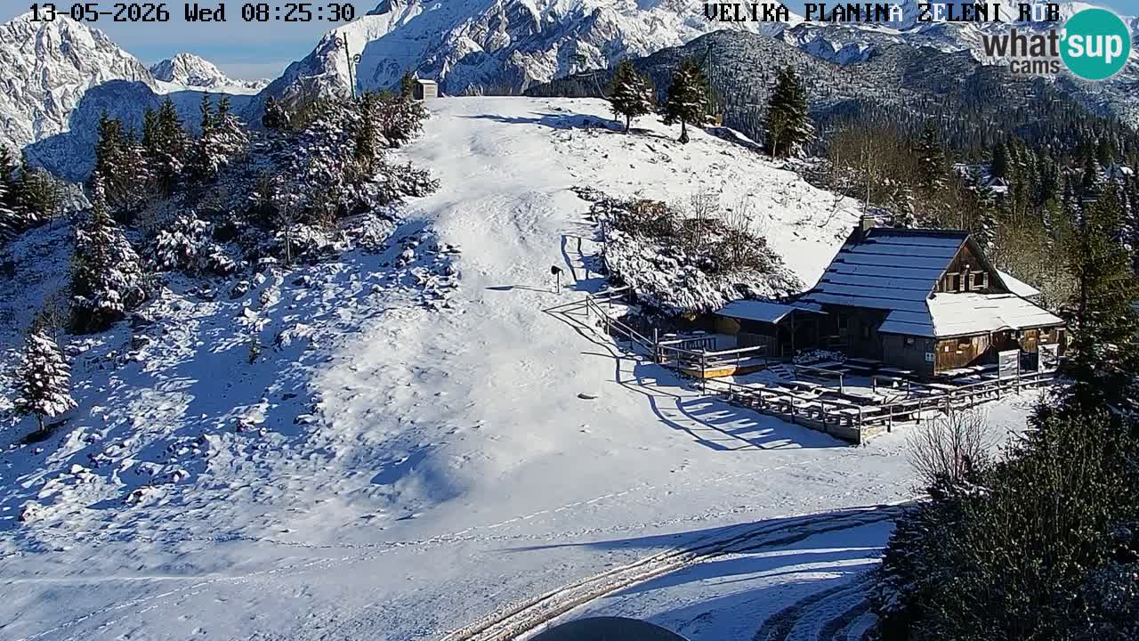 Zeleni Rob – Webcam live | Velika Planina
