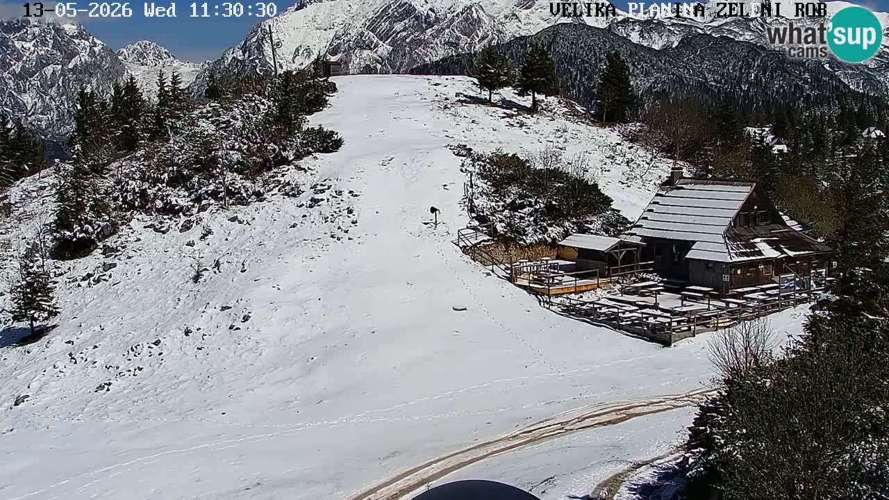 Zeleni Rob – Webcam live | Velika Planina