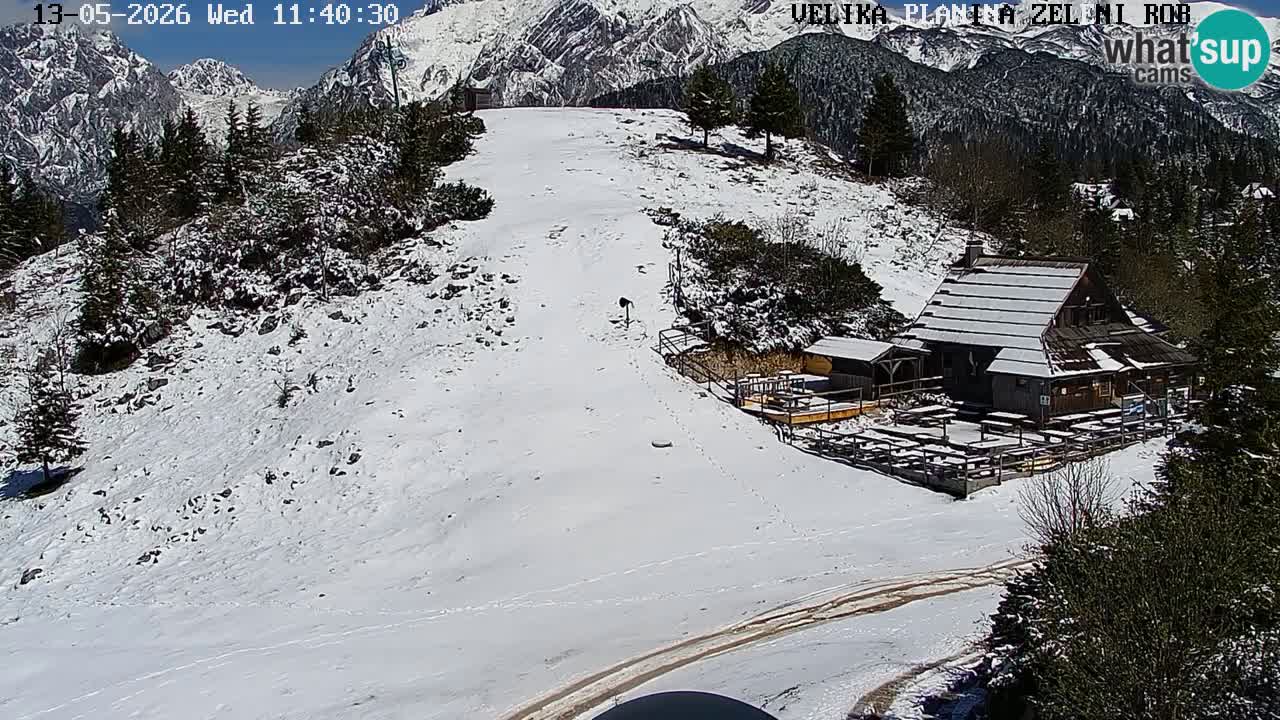 Zeleni Rob – Webcam live | Velika Planina