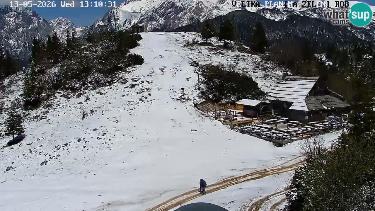 Zeleni Rob – Webcam live | Velika Planina