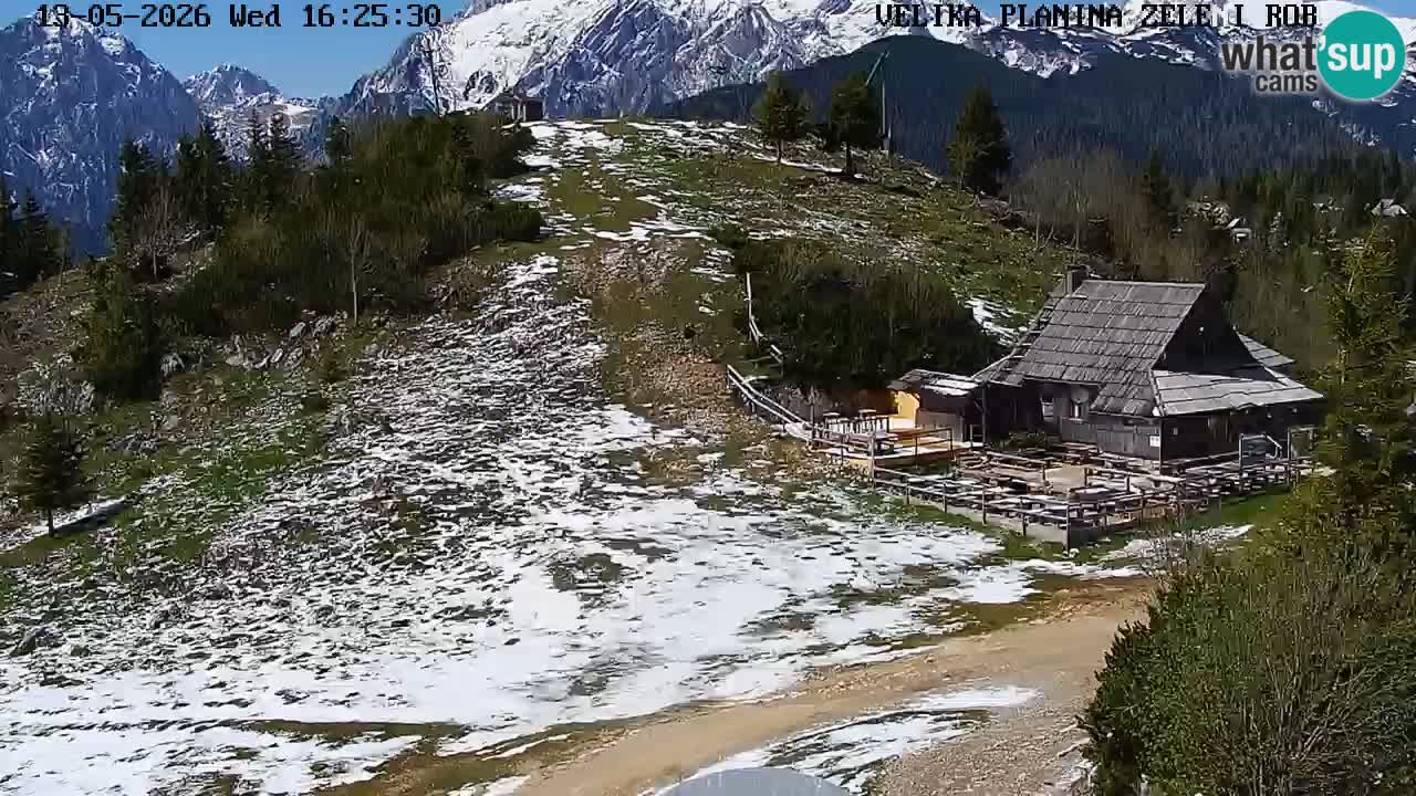 Zeleni Rob – Webcam live | Velika Planina