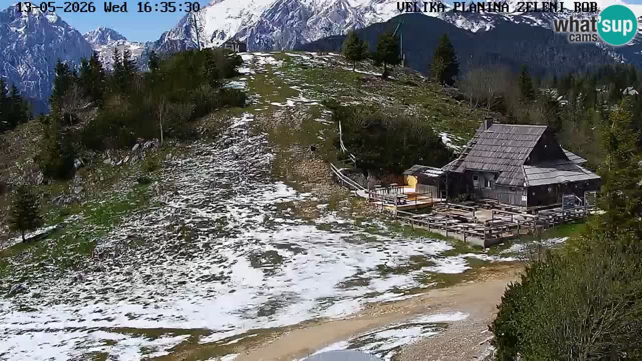 Zeleni Rob – Webcam live | Velika Planina