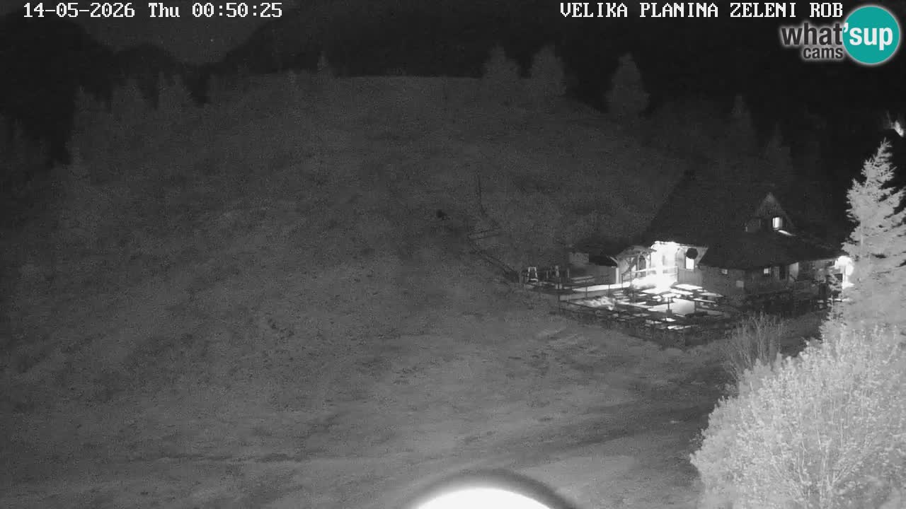 Zeleni Rob | Webcam live Velika Planina