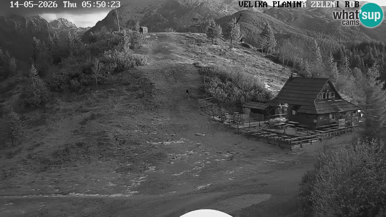 Zeleni Rob | Webcam live Velika Planina