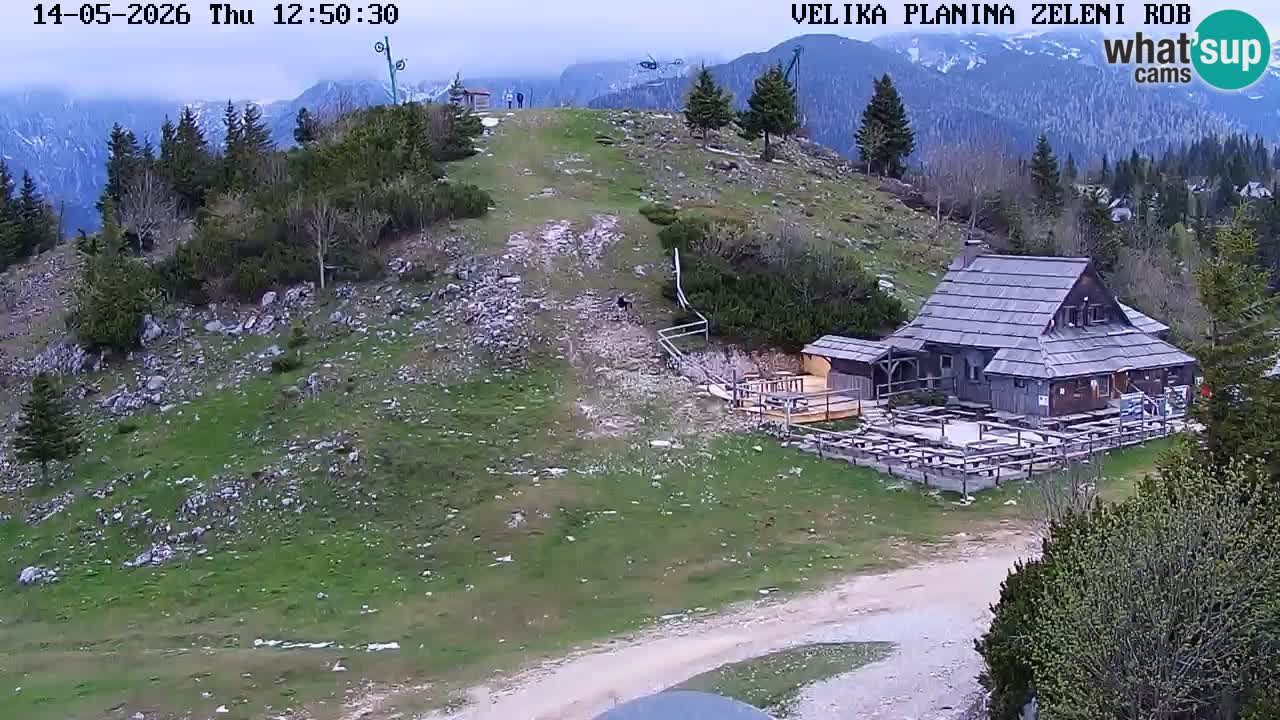 Zeleni Rob | Webcam live Velika Planina