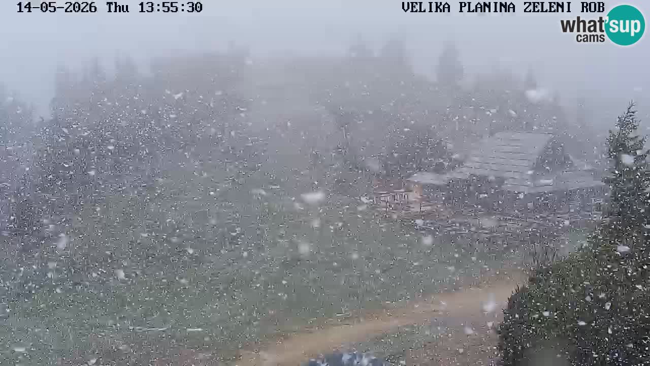 Zeleni Rob – Webcam live | Velika Planina