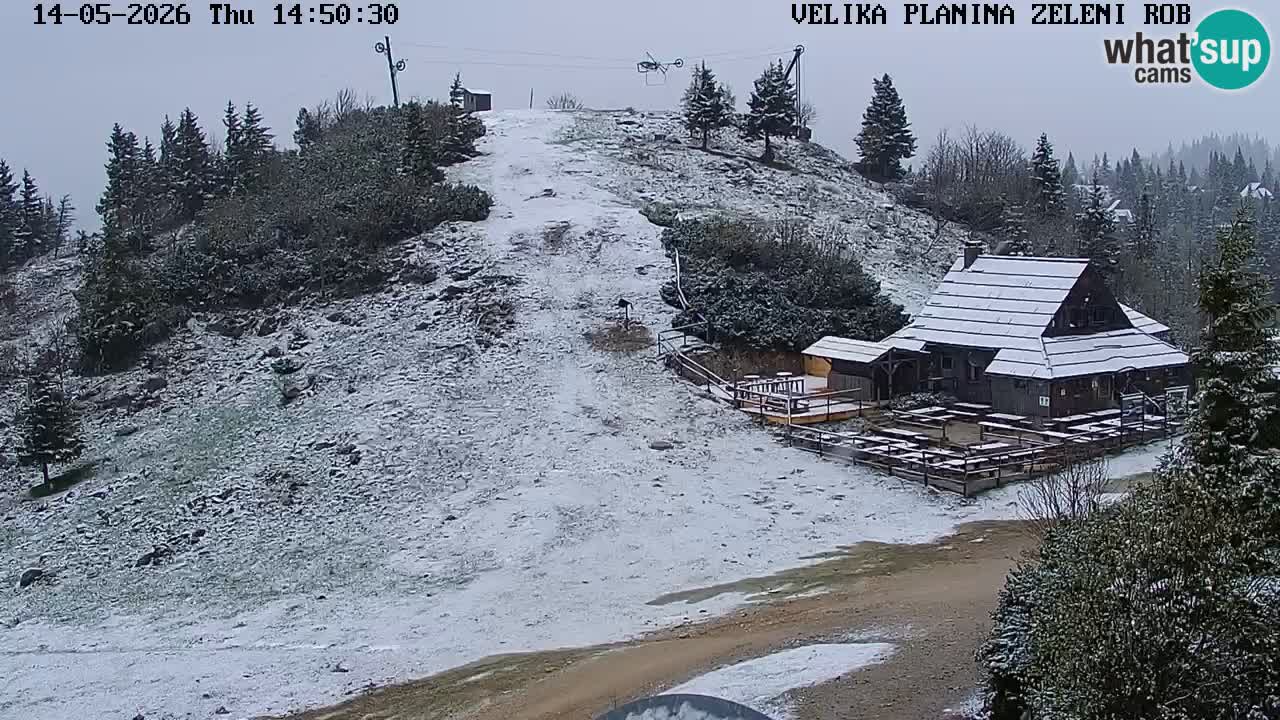 Zeleni Rob – Webcam live | Velika Planina