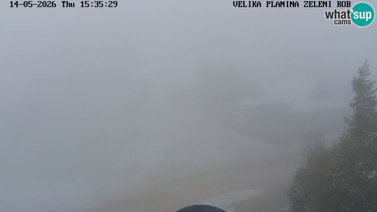 Zeleni Rob | Webcam live Velika Planina