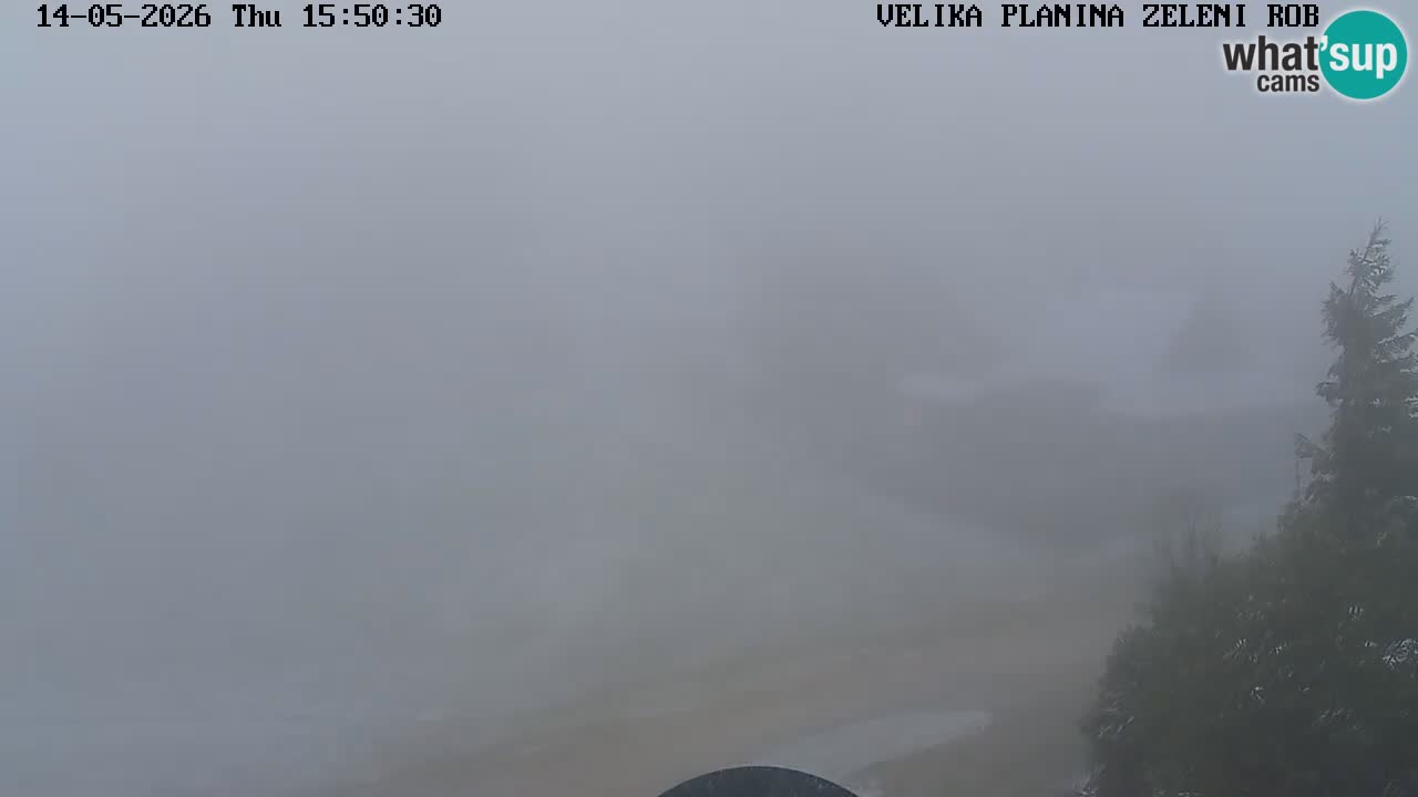 Zeleni Rob – Webcam live | Velika Planina