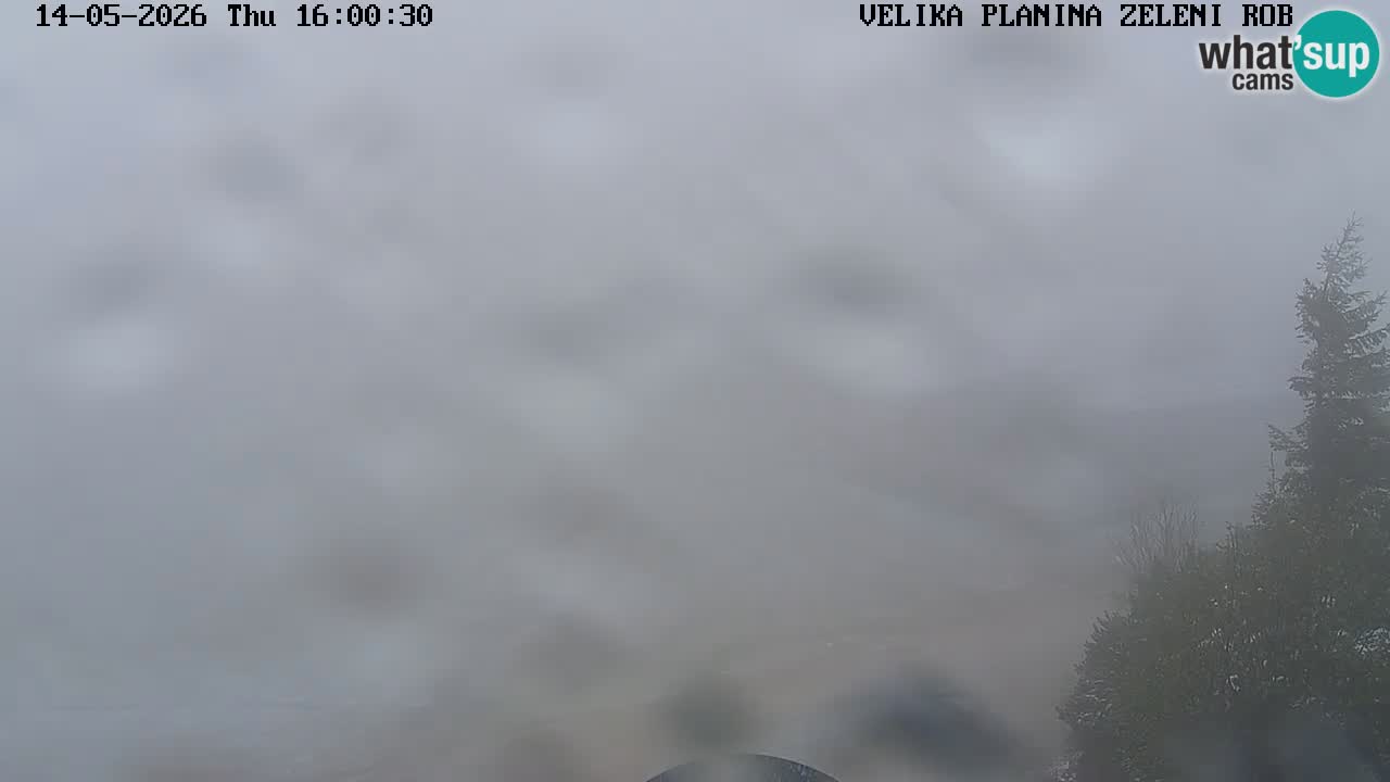 Zeleni Rob | Webcam live Velika Planina