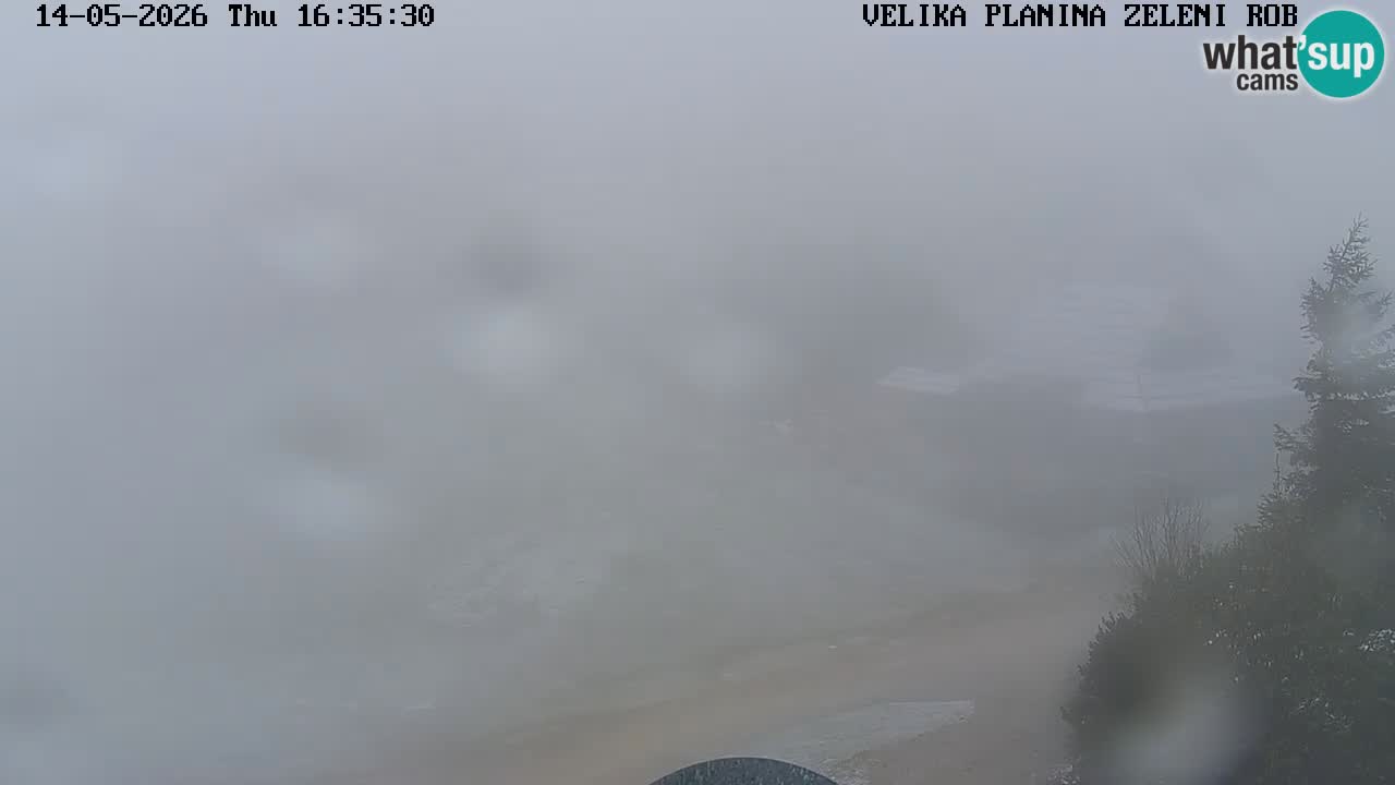 Zeleni Rob – Webcam live | Velika Planina