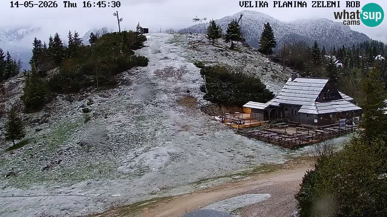 Zeleni Rob – Webcam live | Velika Planina