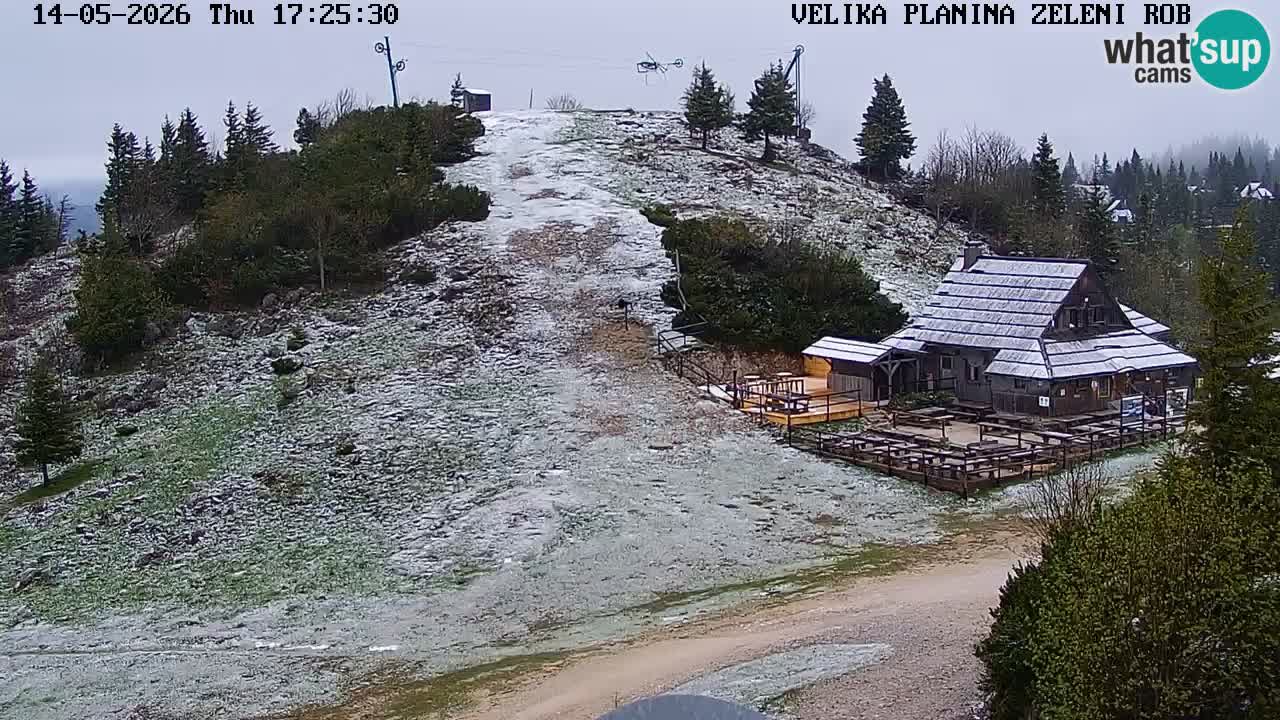 Zeleni Rob – Webcam live | Velika Planina