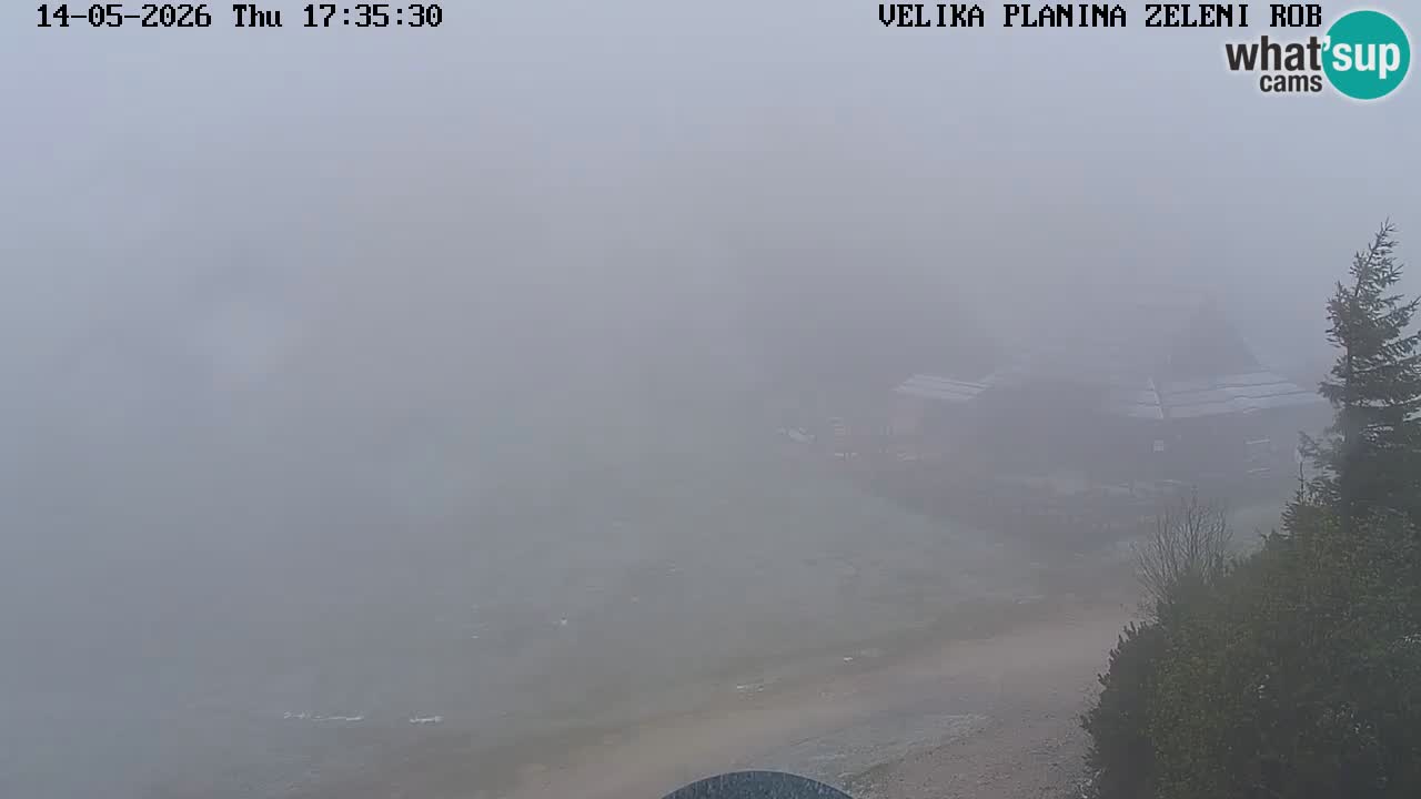 Zeleni Rob – Webcam live | Velika Planina