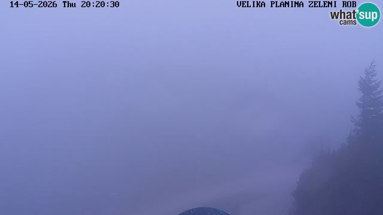 Zeleni Rob | Webcam live Velika Planina